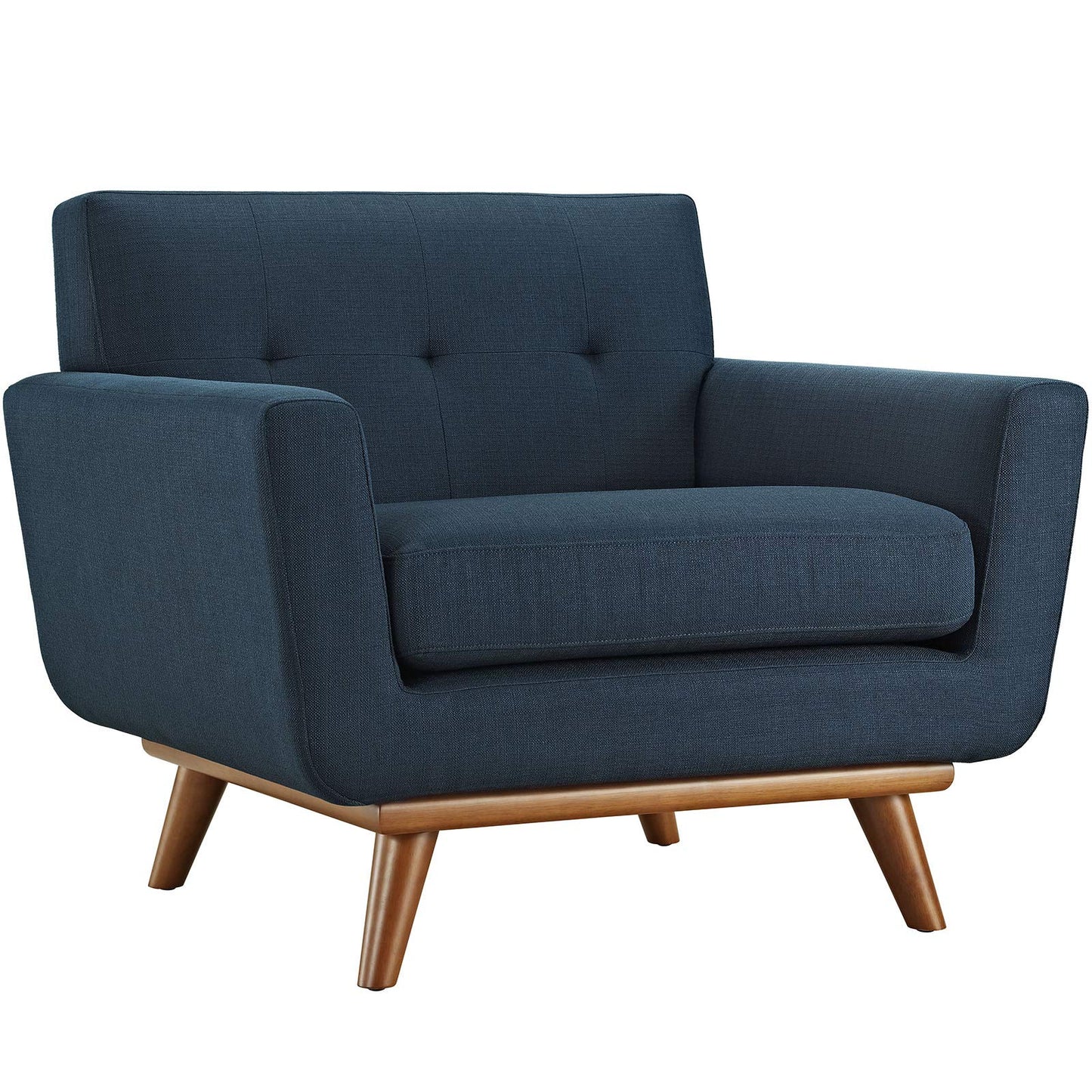 ottomans | CasaFoyer Engage Ottoman | Plush Cushioning | Gently Sloping Curves | Sturdy Rubberwood Frame | High-Quality Upholstered Fabric | casafoyer.myshopify.com