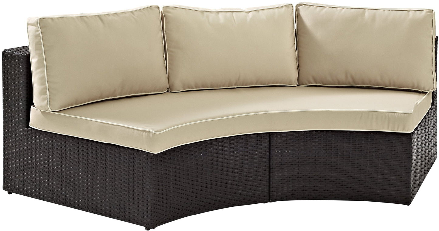Patio Furniture Sets | Catalina Collection | Outdoor Wicker Sectional Sofa | Plush Cushions | Customizable Size & Shape | All-Weather & UV Resistant | casafoyer.myshopify.com