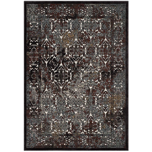 area rugs | CasaFoyer Westia Vintage Ornate Turkish Area Rug | Distressed Turkish Design | Stain-Resistant & Easy to Maintain | 5x8 Size for High Traffic Areas | casafoyer.myshopify.com