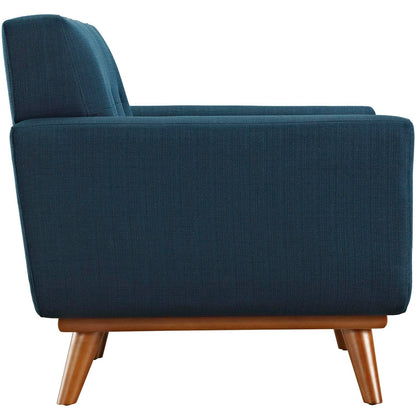 home office desk chairs | Engage Living Room Set | Curved Design | Dual Cushions | Solid Frame | Plush Upholstery | Ottoman & Armchair | Perfect for Lounging & Conversations | casafoyer.myshopify.com