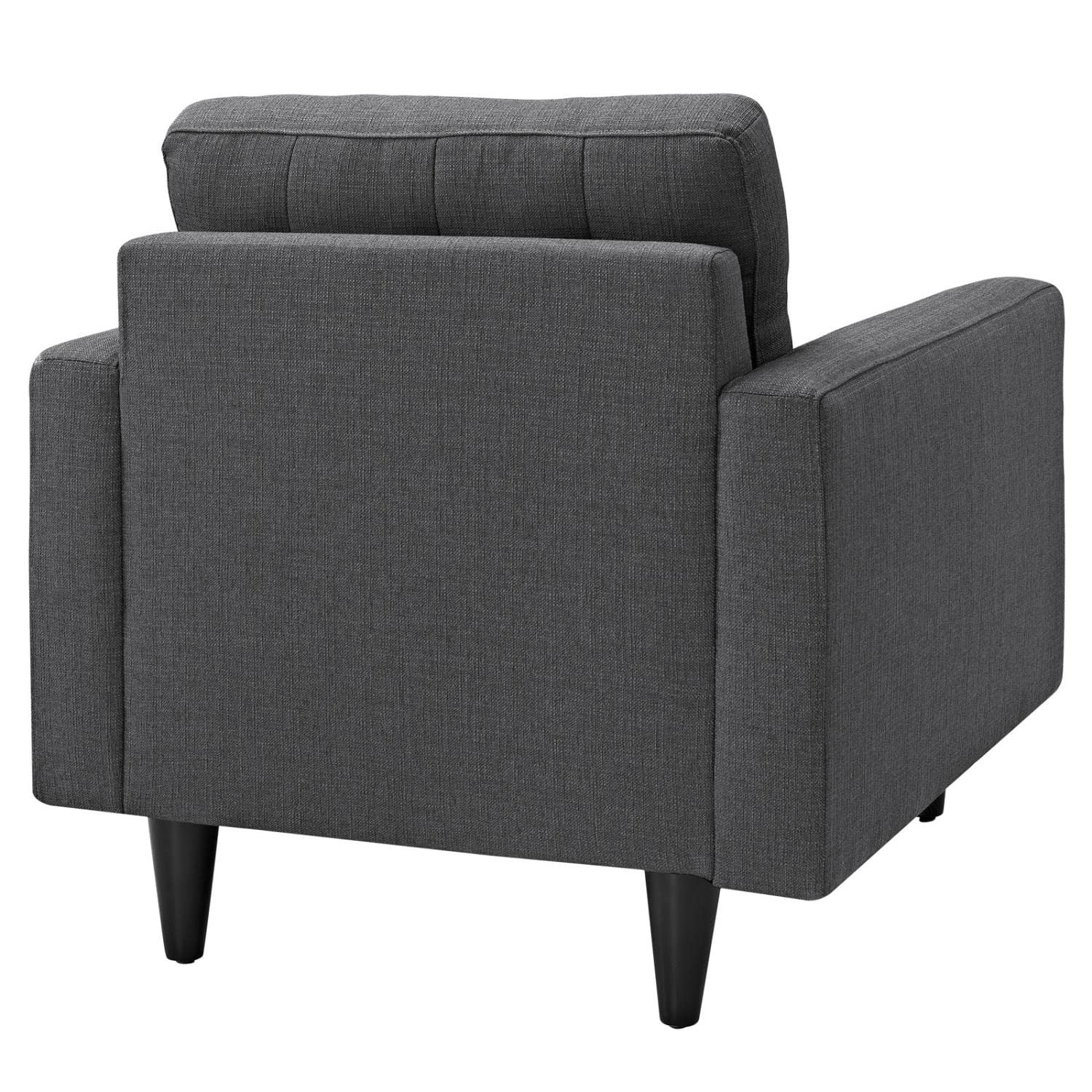 home office desk chairs | CasaFoyer Empress Upholstered Armchair Set of 2 | Exquisite Design | Regal Details | Luxurious Comfort | Gray | casafoyer.myshopify.com