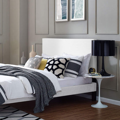 Bed | CasaFoyer Taylor Full/Queen Headboard | Elegant Linen Fabric Upholstery | Adjustable Height | Durable Frame | Perfect for Guest Bedroom or Master Suite | casafoyer.myshopify.com