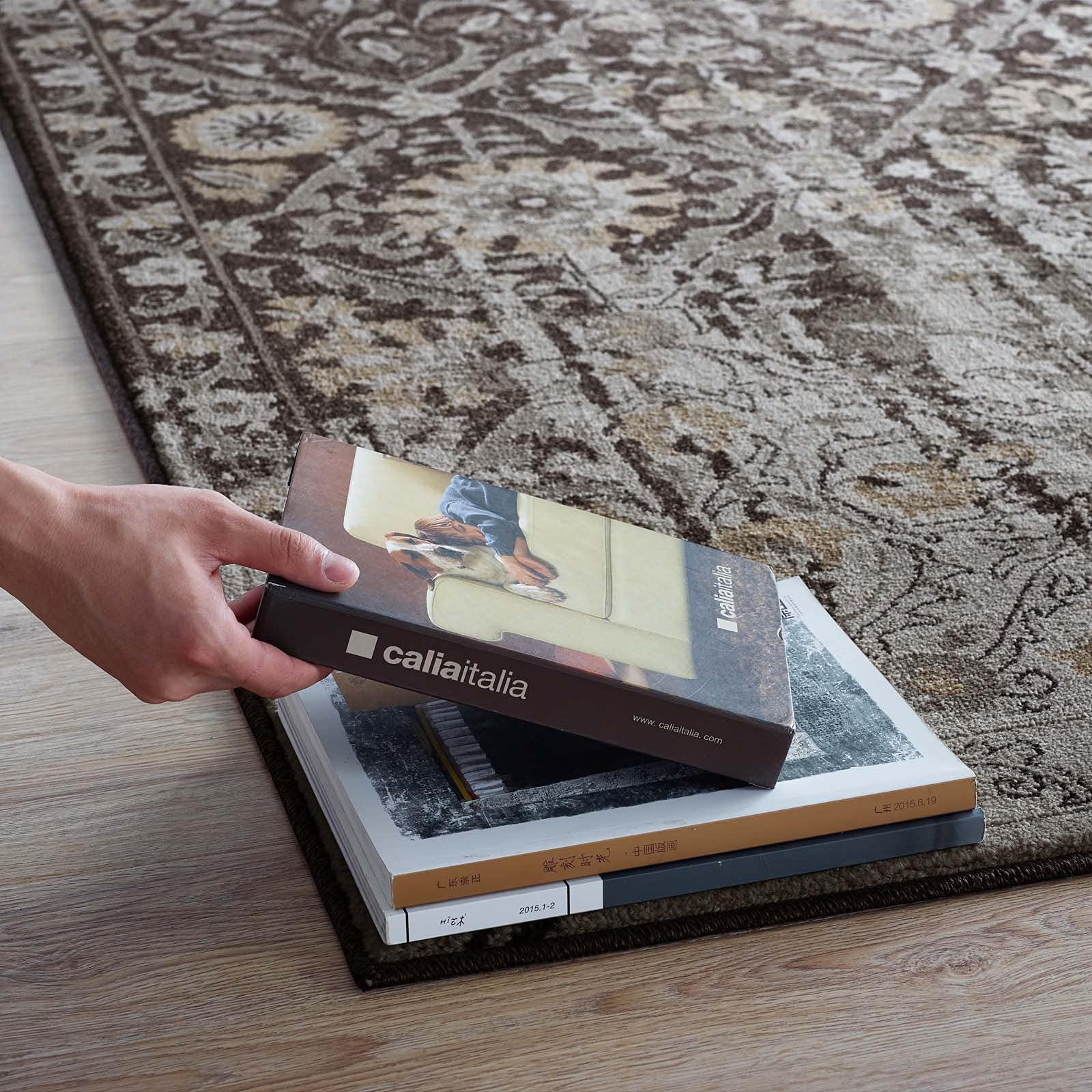 Carpet & Rugs | CasaFoyer Ganesa Distressed Diamond Floral Lattice Area Rug | Durable | Elegant Design | 8x10 | Stain-Resistant | Easy to Maintain | Ideal for High Traffic Areas | Multiple Room Use | casafoyer.myshopify.com