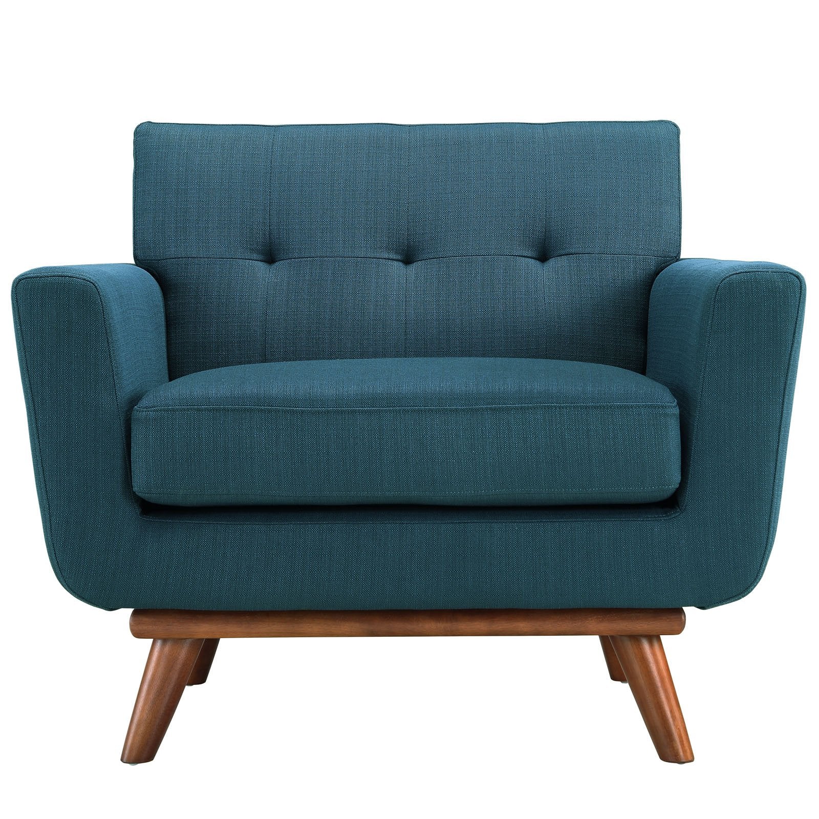 Sofa & chair Sets | Engage Armchair | Gently Curved Design | Dual Cushions | Relaxation Haven | Set of 2 | Cherry Wood Legs | casafoyer.myshopify.com