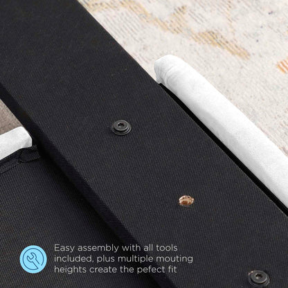 Bed | CasaFoyer Juliet Tufted Performance Velvet Full/Queen Headboard | Vintage Elegance | Diamond Button Tufting | Plush Padding | Stain-Resistant | Adjustable Mounting Positions | White | casafoyer.myshopify.com