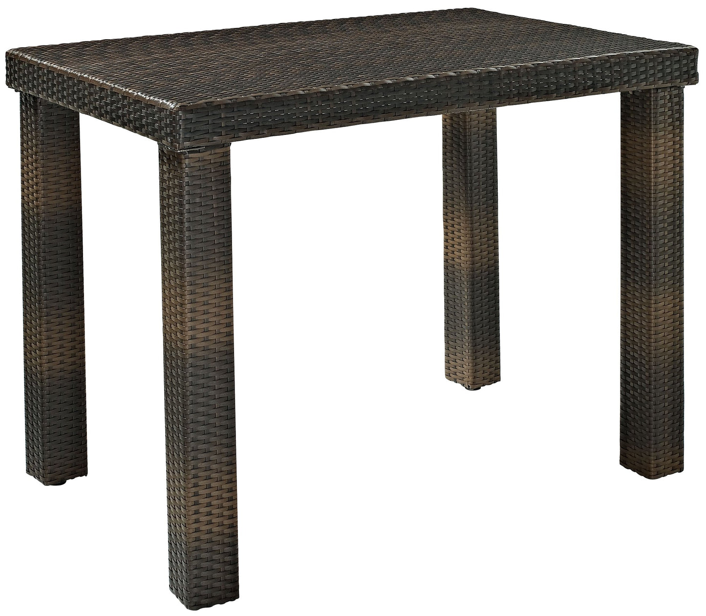 Dining Table | Al Fresco Dining Set | All-Weather Wicker | Sleek Design | Table & Four Stools | casafoyer.myshopify.com
