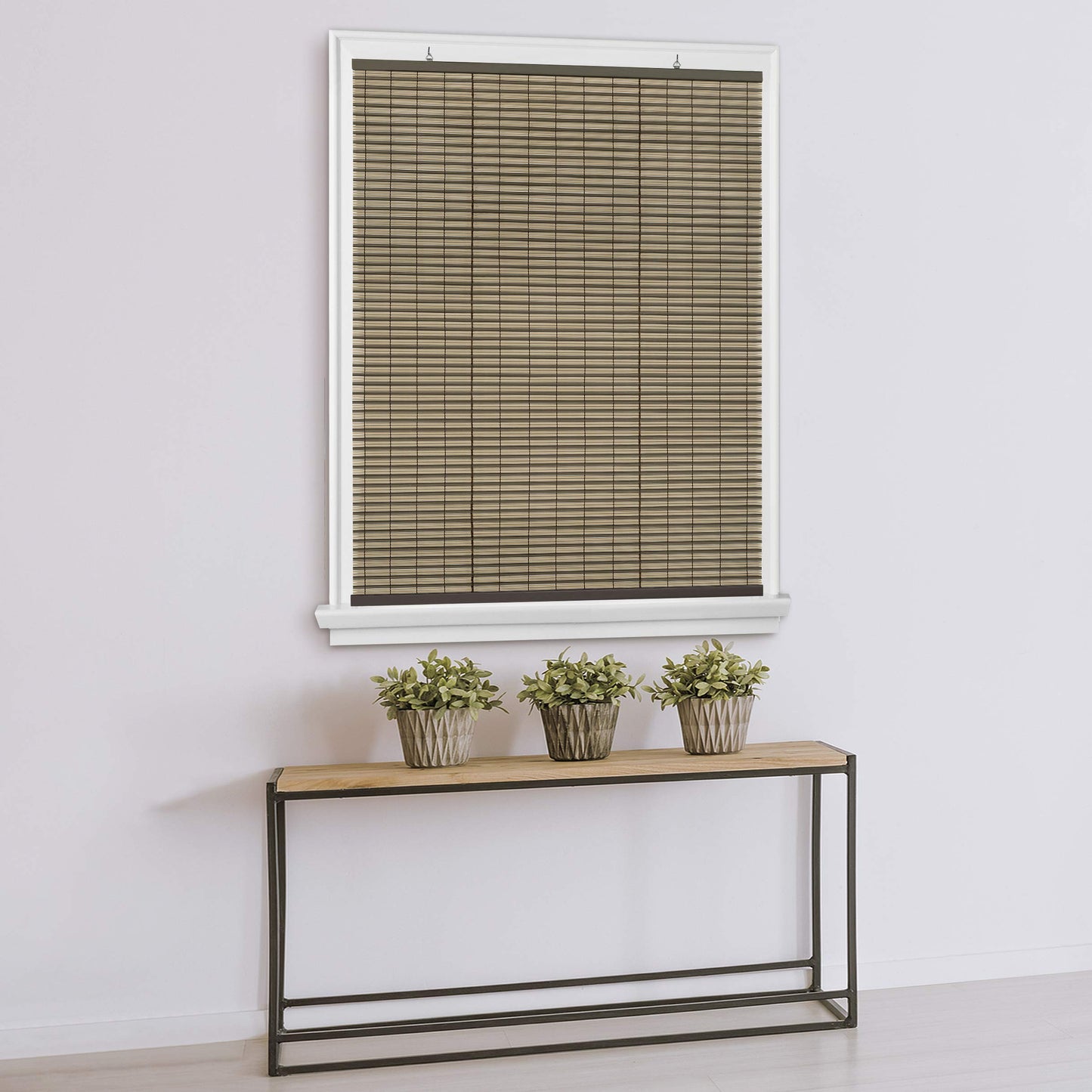 Curtains, Blinds & Shades | CasaFoyer Cordless Veranda Vinyl Oval Roll Up Blind | Privacy & Safety | Indoor/Outdoor Use | Easy Height Adjustment | Flexible Mounting | casafoyer.myshopify.com
