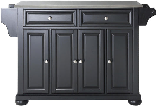 Kitchen Storage | Durable Hardwood Kitchen Island | Elegant Raised Panel Doors | Ample Storage Space | casafoyer.myshopify.com