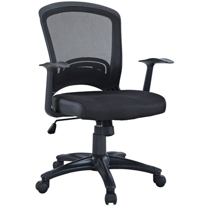 home office desk chairs | CasaFoyer Pulse Mesh Office Chair | Ergonomic Design | Breathable Mesh Back | Plush Cushion Seat | Lumbar Support | Adjustable Height | Dual-Caster Wheels | casafoyer.myshopify.com