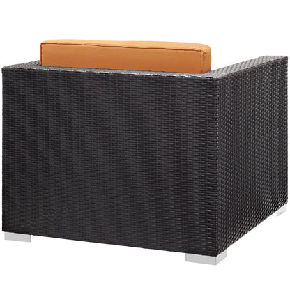 kitchen and dining room sets | CasaFoyer Convene Outdoor Sectional Set | Synthetic Rattan | Aluminum Frame | All-Weather Cushions | Patio, Backyard, Poolside Gathering | casafoyer.myshopify.com