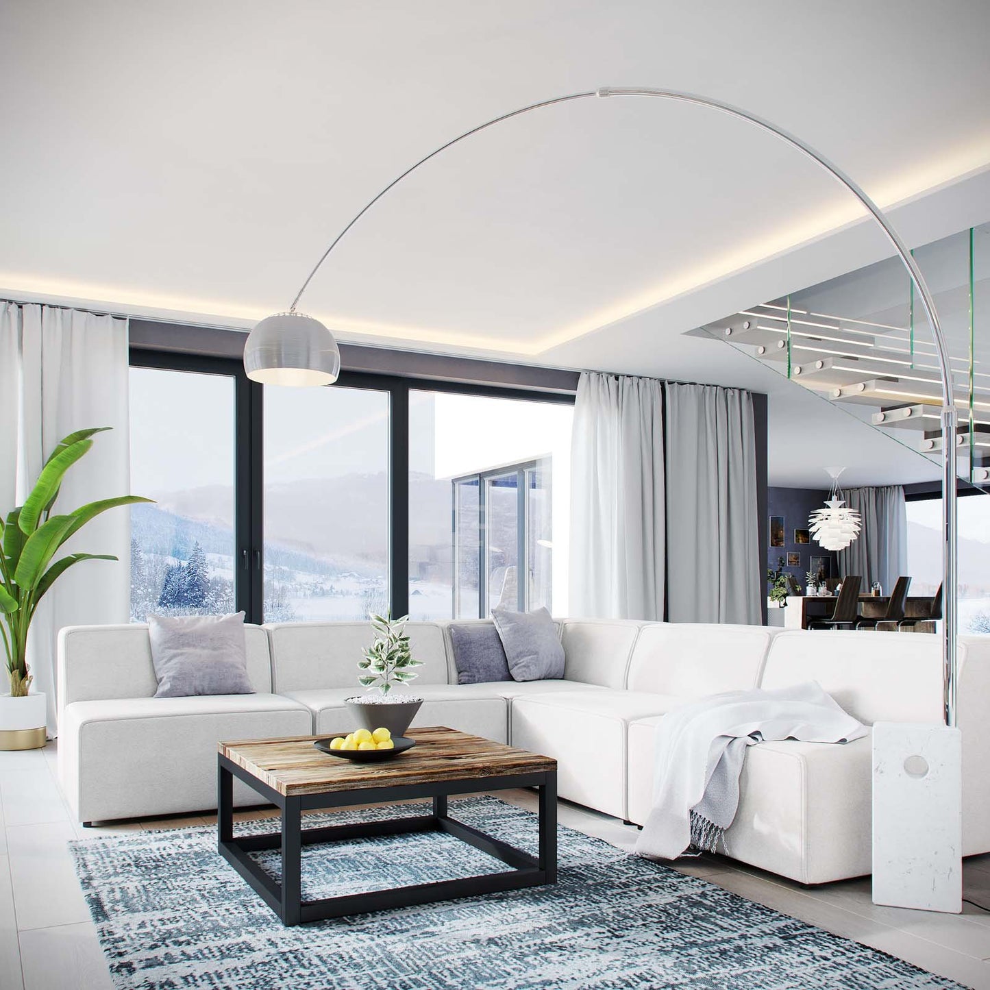 kitchen and dining room sets | CasaFoyer Mingle | Ultimate Comfort Modular Sectional Sofa Set | Spacious Seating | Plush Foam Padding | Polyester Fabric | Contemporary Design | 5 Piece Set | casafoyer.myshopify.com