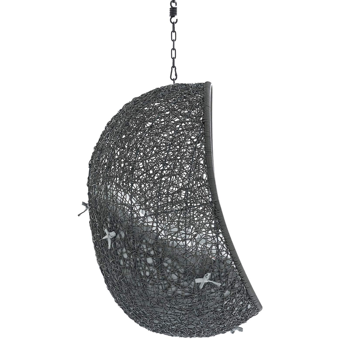 porch swings | Ergode Hide Outdoor Patio Swing Chair | Sunbrella Fabric Cushion | Durable Steel Frame | Perfect for Patio, Backyard, Porch, Poolside | Indoor/Outdoor Use | Gray | casafoyer.myshopify.com