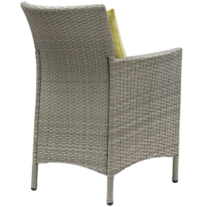 kitchen and dining room sets | CasaFoyer Conduit 7 Piece Outdoor Patio Dining Set | Transitional Style | UV-Resistant Wicker Rattan | Tempered Glass Tabletop | Comfortable Cushions | casafoyer.myshopify.com