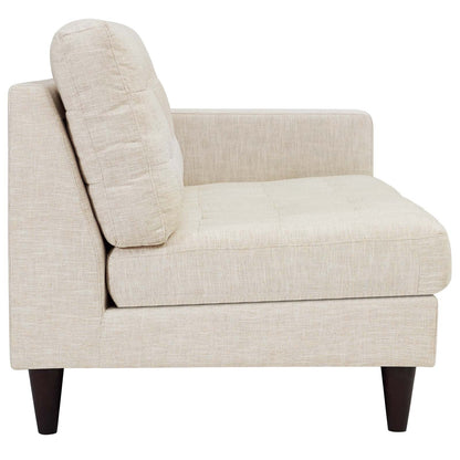 sofas | CasaFoyer Empress Right-Facing Loveseat | Exquisite Design | Tufted Buttons | Luxurious Cushions | Elegant Armrests | Beige | casafoyer.myshopify.com