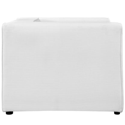 home office desk chairs | CasaFoyer Mingle Ultimate Comfort Armchair | Spacious Design | Plush Foam Padding | Elegant Polyester Fabric | Sturdy Legs | Ideal for Modern Décor | casafoyer.myshopify.com