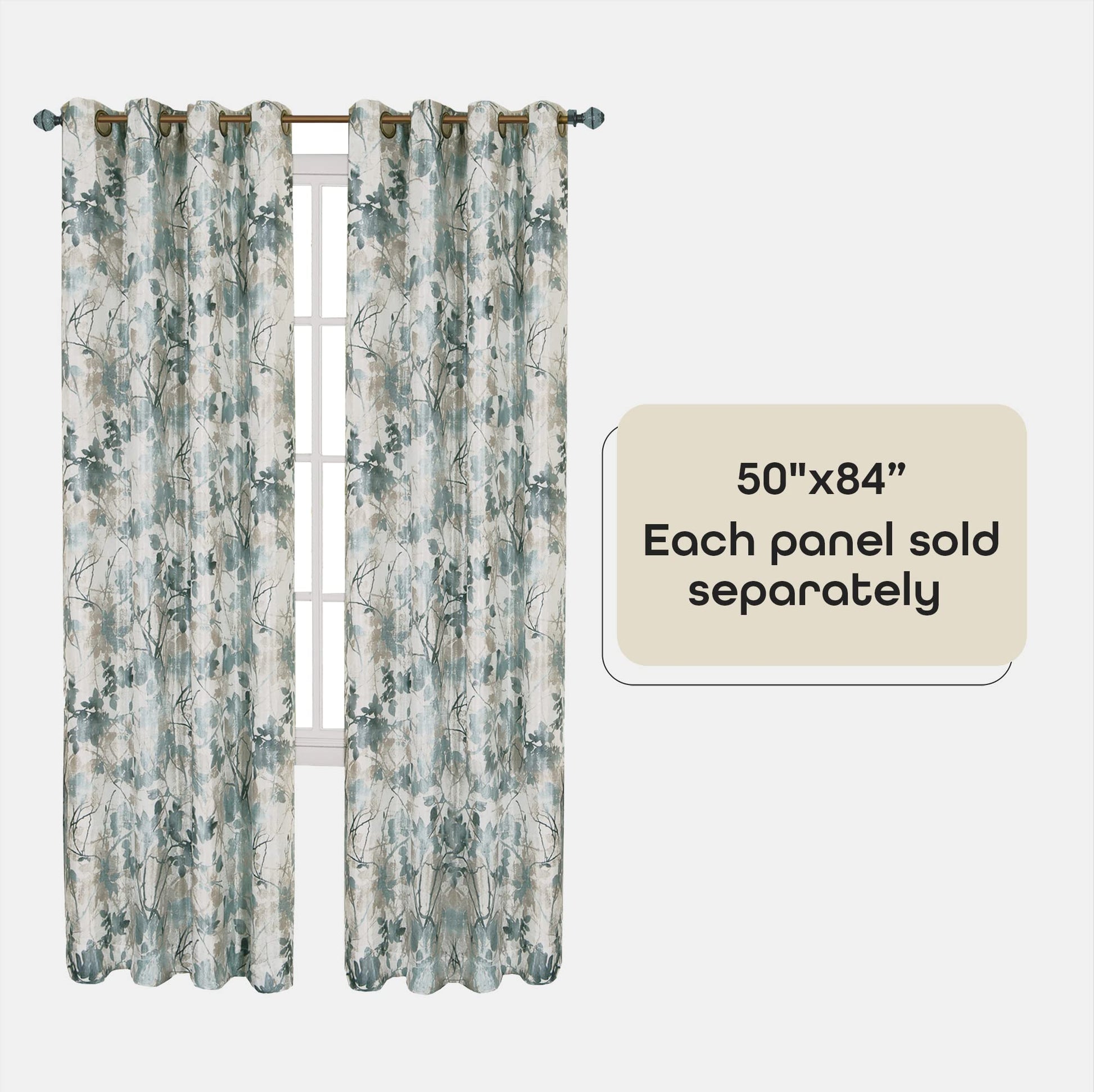 solar panels | CasaFoyer Tranquil Lined Grommet Panel | Blackout Window Curtain | 50x84 | Mist | Machine Washable | Taylor Collection | Sold Separately | casafoyer.myshopify.com