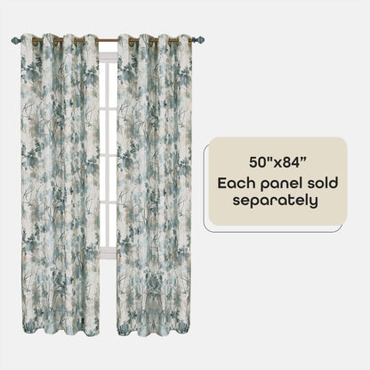 solar panels | CasaFoyer Tranquil Lined Grommet Panel | Blackout Window Curtain | 50x84 | Mist | Machine Washable | Taylor Collection | Sold Separately | casafoyer.myshopify.com