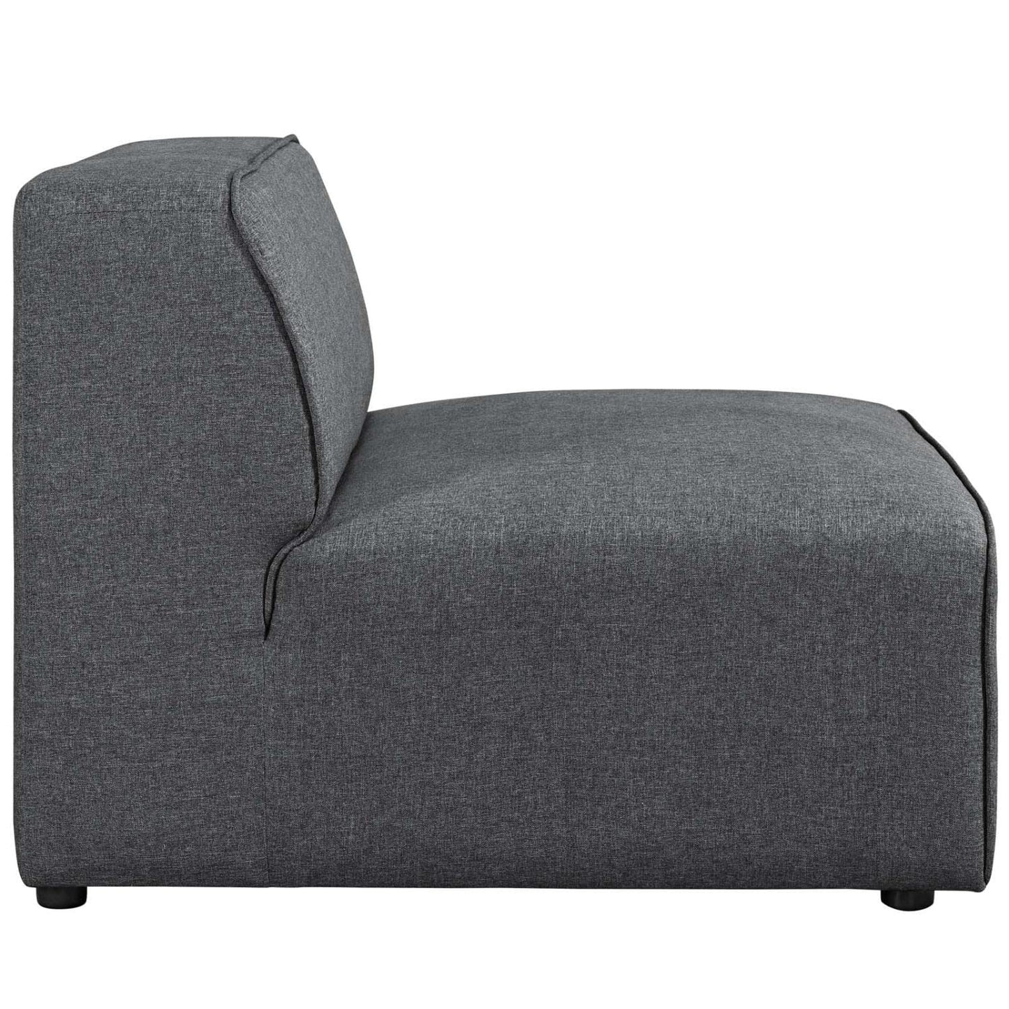 kitchen and dining room sets | CasaFoyer Mingle | 7-Piece Upholstered Fabric Sectional Sofa Set | Gray | casafoyer.myshopify.com
