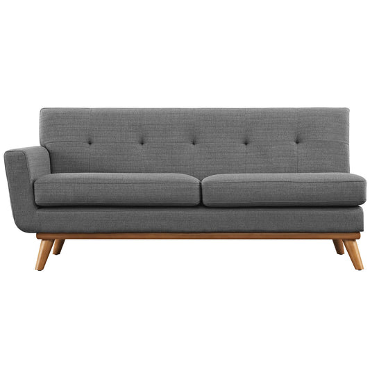 sofas | CasaFoyer Engage Left-Arm Loveseat | Plush Cushions | Stylish Design | Sturdy Frame | Gray | casafoyer.myshopify.com
