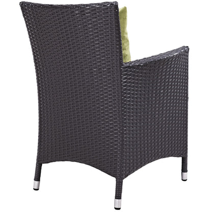 Patio Furniture Sets | Convene Outdoor Sectional Dining Armchair | Weather-Resistant | Synthetic Rattan | Aluminum Frame | Ideal for Patio, Backyard, Poolside | casafoyer.myshopify.com