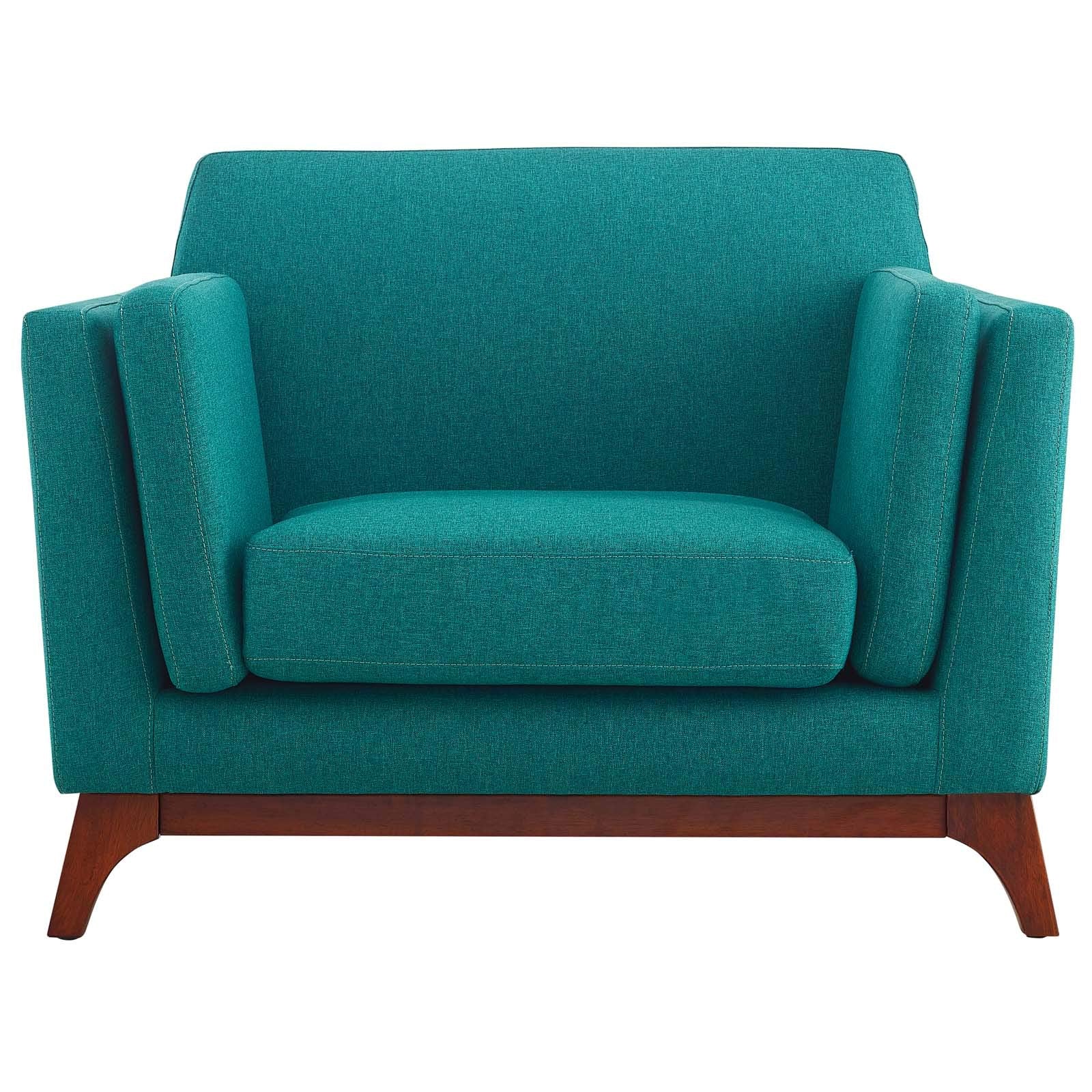 home office desk chairs | CasaFoyer Chance Upholstered Fabric Armchair | Mid-Century Charm | Flared Arms | Plush Comfort | Machine-Washable Covers | Solid Wood Frame | Non-Marking Foot Caps | 331 lbs Weight Capacity | casafoyer.myshopify.com