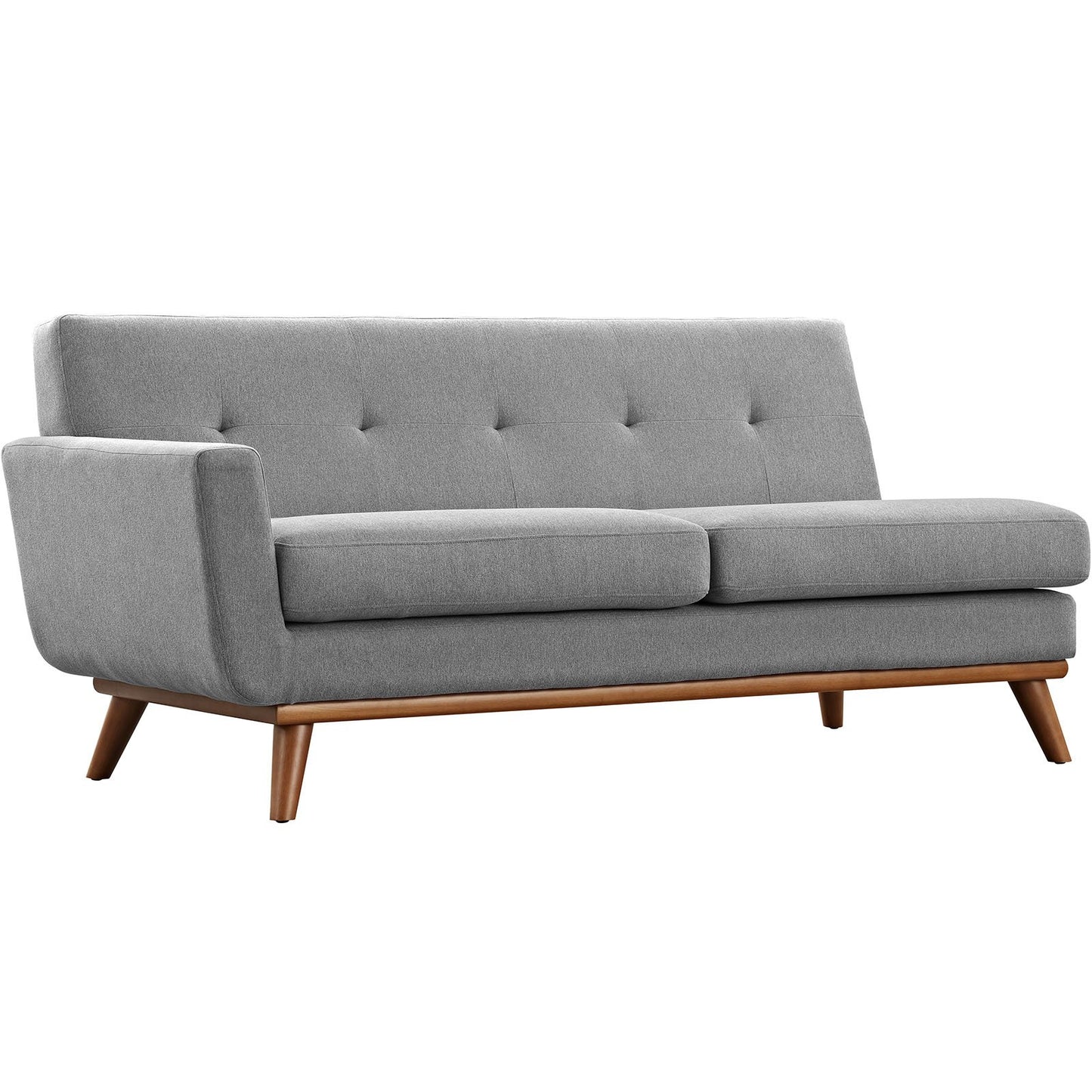 sofas | CasaFoyer Engage Living Room Set | Curved Design | Dual Cushions | Relaxation Space | Coffee & Brunch | Lively Conversations | Visually Appealing Buttons | Sturdy Rubberwood Legs | Includes Corner Sofa, Loveseats | casafoyer.myshopify.com