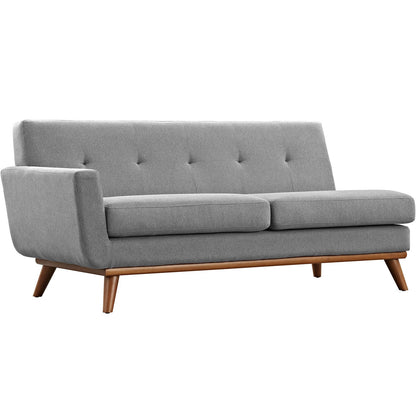 sofas | CasaFoyer Engage Living Room Set | Curved Design | Dual Cushions | Relaxation Space | Coffee & Brunch | Lively Conversations | Visually Appealing Buttons | Sturdy Rubberwood Legs | Includes Corner Sofa, Loveseats | casafoyer.myshopify.com
