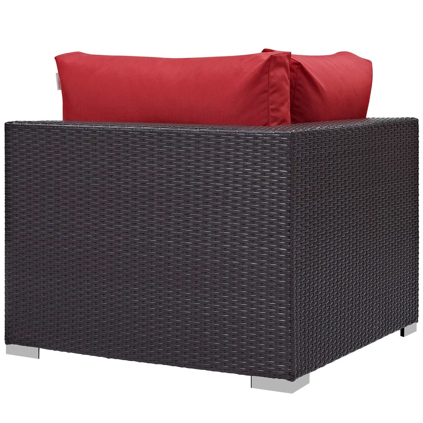 Patio Furniture Sets | Convene Outdoor Sectional Corner Chair | Durable Rattan & Aluminum Frame | All-Weather Cushions | Ideal for Patio, Backyard, Poolside | casafoyer.myshopify.com