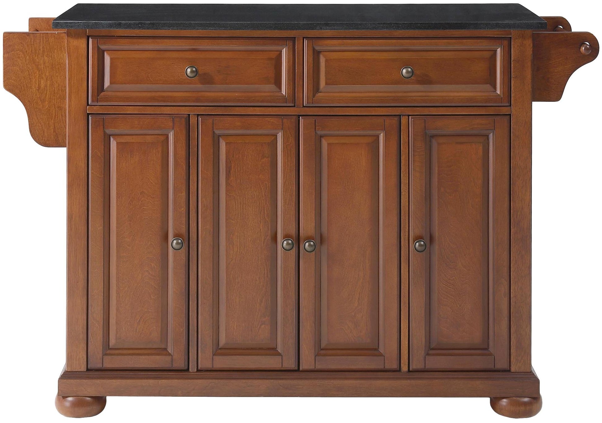 Kitchen Storage | Durable Hardwood Kitchen Island | Elegant Raised Panel Doors | Ample Storage Space | Classic Cherry Finish | casafoyer.myshopify.com