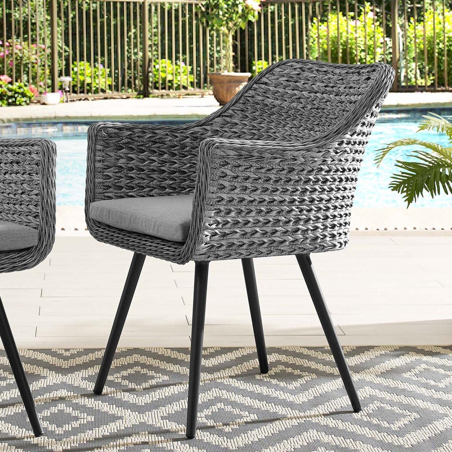 patio bistro sets | CasaFoyer Marina Teak Wood Outdoor Patio Furniture Sofa Sectional Set | Luxury, Comfortable Seating | Durable All-Weather Cushions | Modern Design | casafoyer.myshopify.com