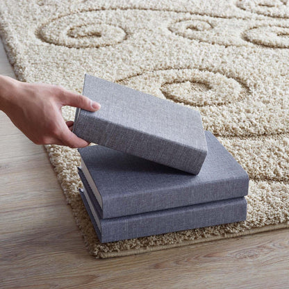Carpet & Rugs | CasaFoyer Sprout Scrolling Vine Area Rug | Modern Design | Durable Construction | Non-Shedding | Stain-Resistant | 5x8 Size | Cream and Beige | casafoyer.myshopify.com