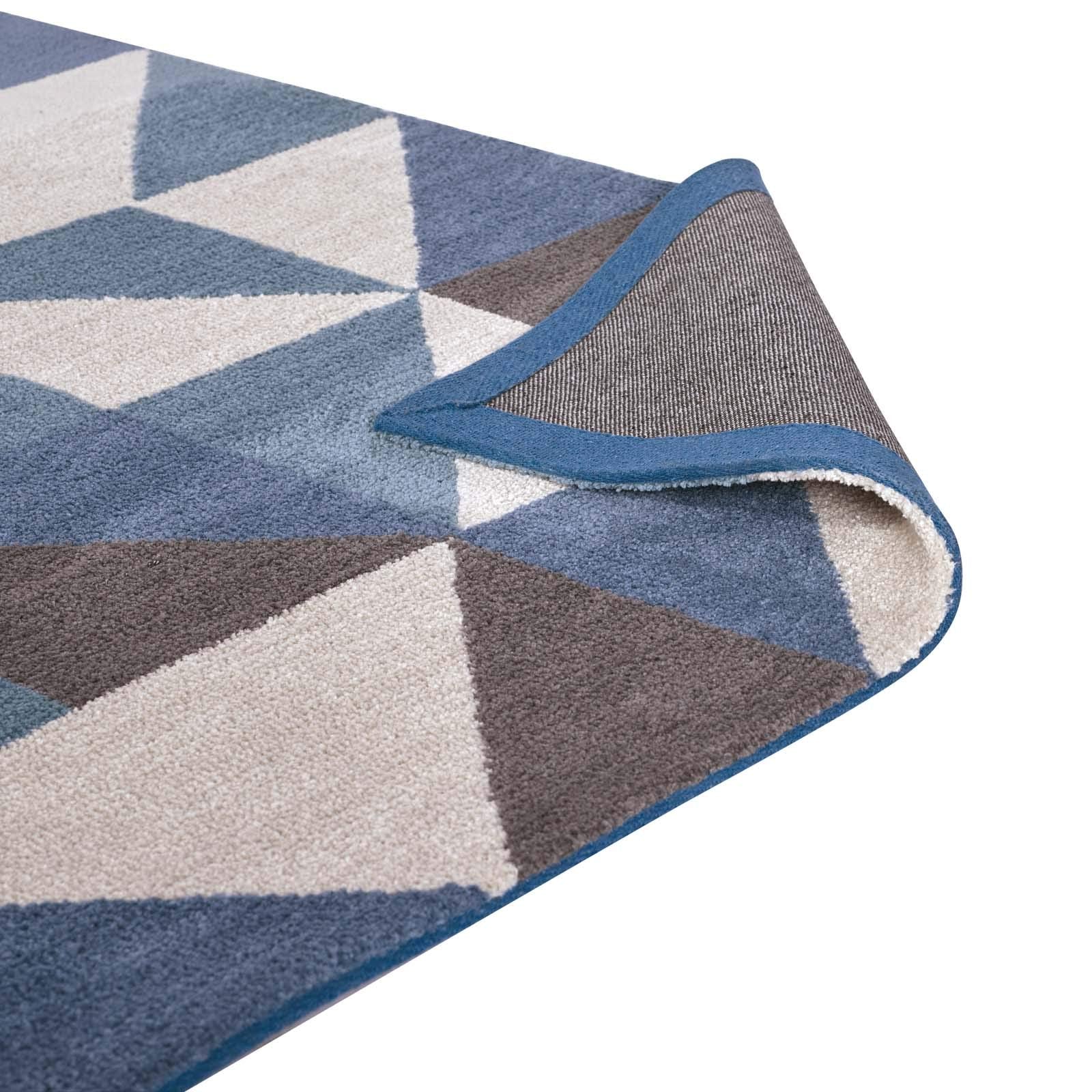 Carpet & Rugs | CasaFoyer Kahula Geometric Triangle Mosaic Area Rug | Modern Design | Soft Polyester Microfiber | Non-Shedding | Stain-Resistant | 5x8 Size | casafoyer.myshopify.com