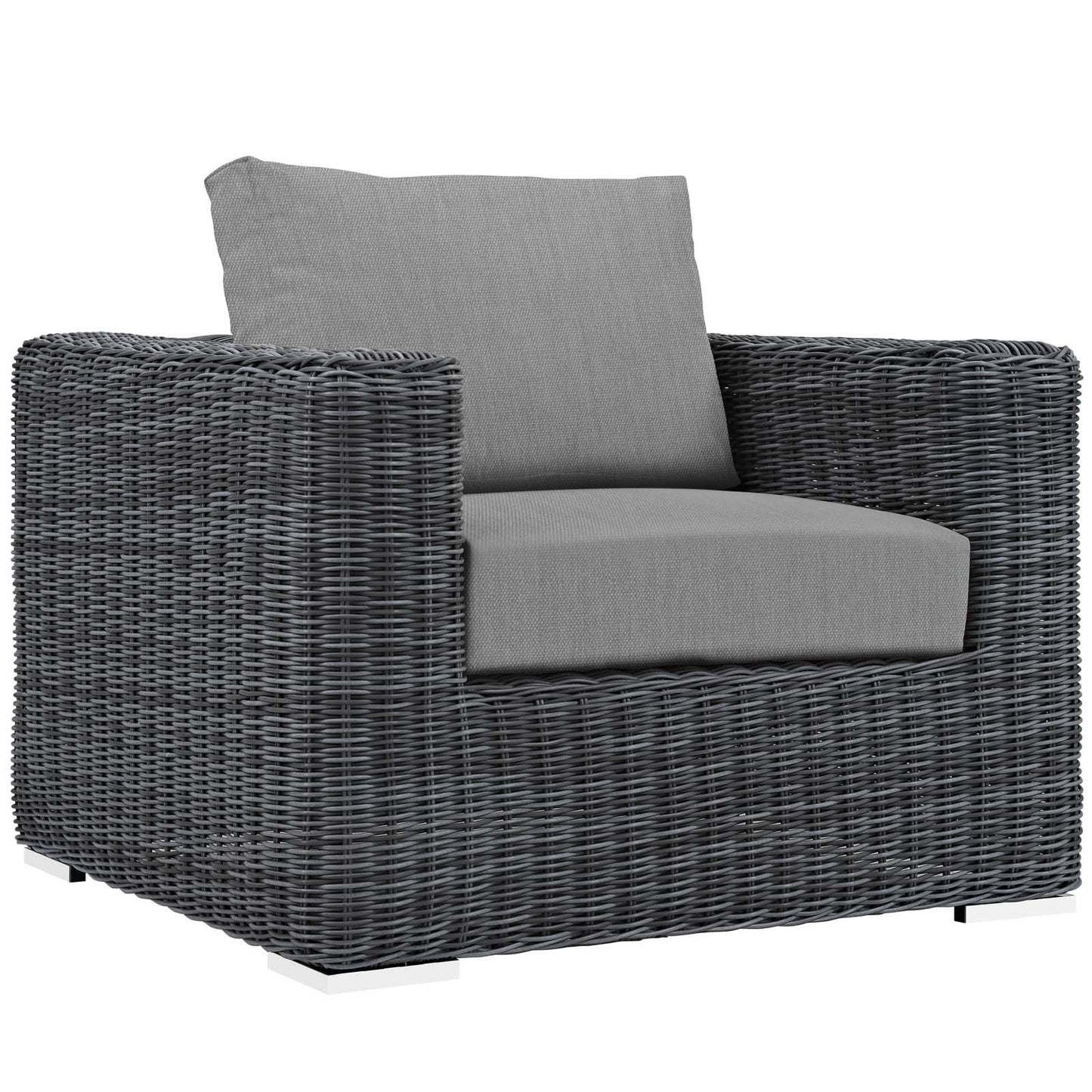 patio bistro sets | CasaFoyer Summon Outdoor Patio Arm Chair | Luxurious Comfort | Top-Notch Quality | Sunbrella Fabric | UV Protection | Sturdy Aluminum Frame | Perfect for Patio, Backyard, Poolside | Must-Have for Outdoor Enthusiasts | casafoyer.myshopify.com