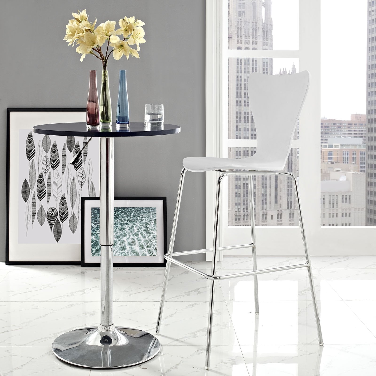 barstools | CasaFoyer Ernie Chair | Sleek & Comfortable | Dining & Home Office | Set of 1 | casafoyer.myshopify.com