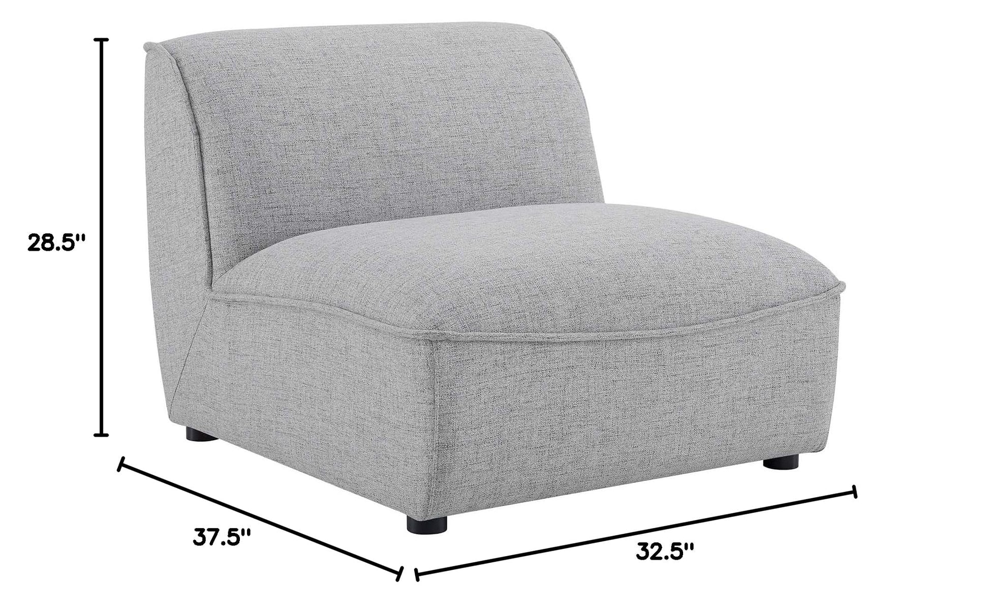 kitchen and dining room sets | CasaFoyer Comprise Upholstered Armless Chair | Ultimate Comfort & Relaxation | French Piping | Dense Foam Padding | Solid Wood Construction | 400 lbs Weight Capacity | casafoyer.myshopify.com