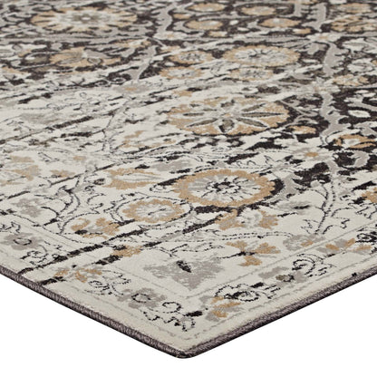 Carpet & Rugs | CasaFoyer Ganesa Distressed Diamond Floral Lattice Area Rug | Durable | Elegant Design | 8x10 | Stain-Resistant | Easy to Maintain | Ideal for High Traffic Areas | Multiple Room Use | casafoyer.myshopify.com
