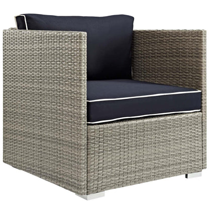 executive chairs | CasaFoyer Marina Teak Wood Outdoor Patio Furniture Sofa Sectional Set | Luxury | Durable | All-Weather Cushions | Contemporary Design | casafoyer.myshopify.com