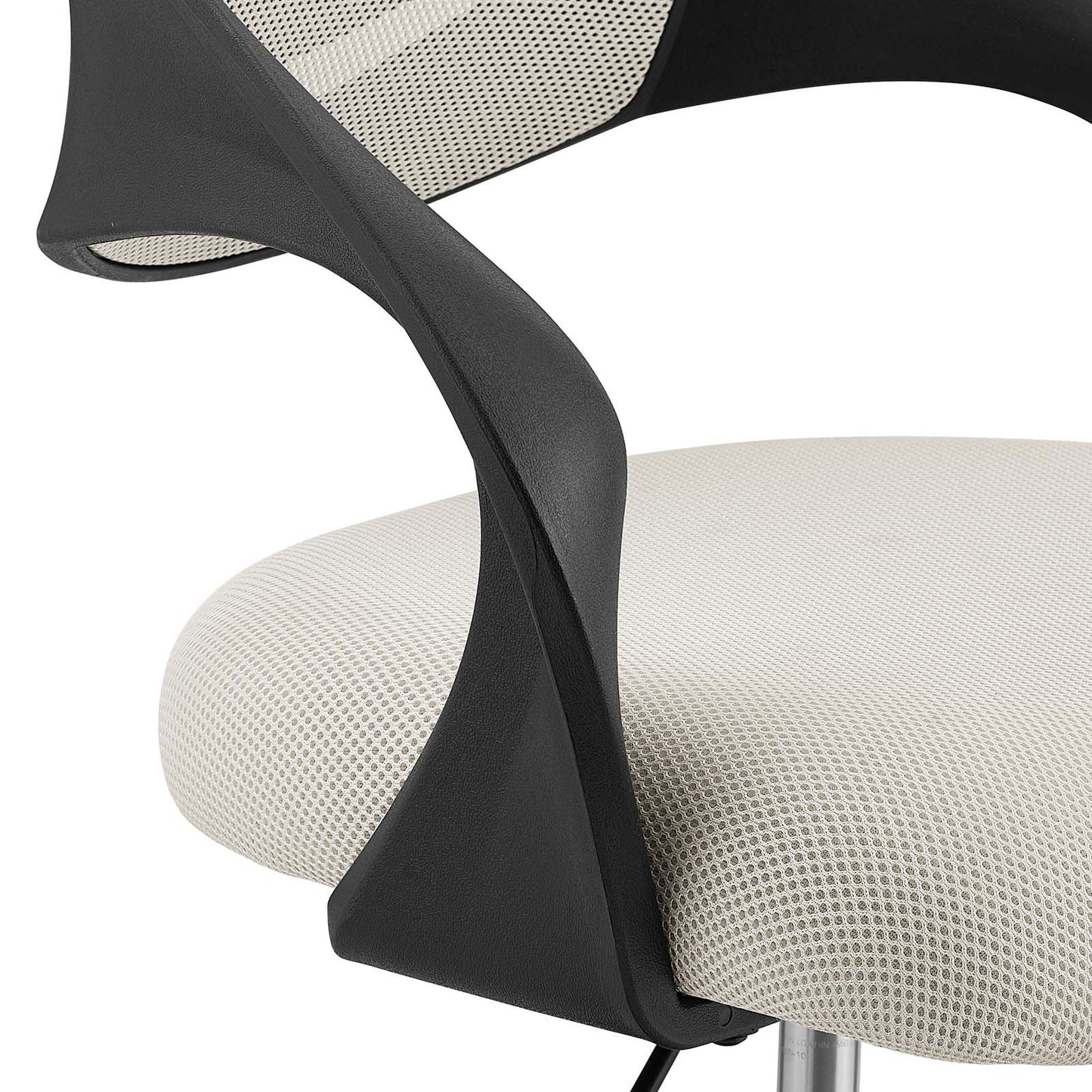 home office desk chairs | CasaFoyer Thrive Mesh Office Chair | Durable Nylon Frame | Breathable Back | Lumbar Support | Cooling Relief | Spiraling Armrests | Padded Seat | Height Adjustment | 360 Swivel | Dual-Wheel Casters | Gray | casafoyer.myshopify.com