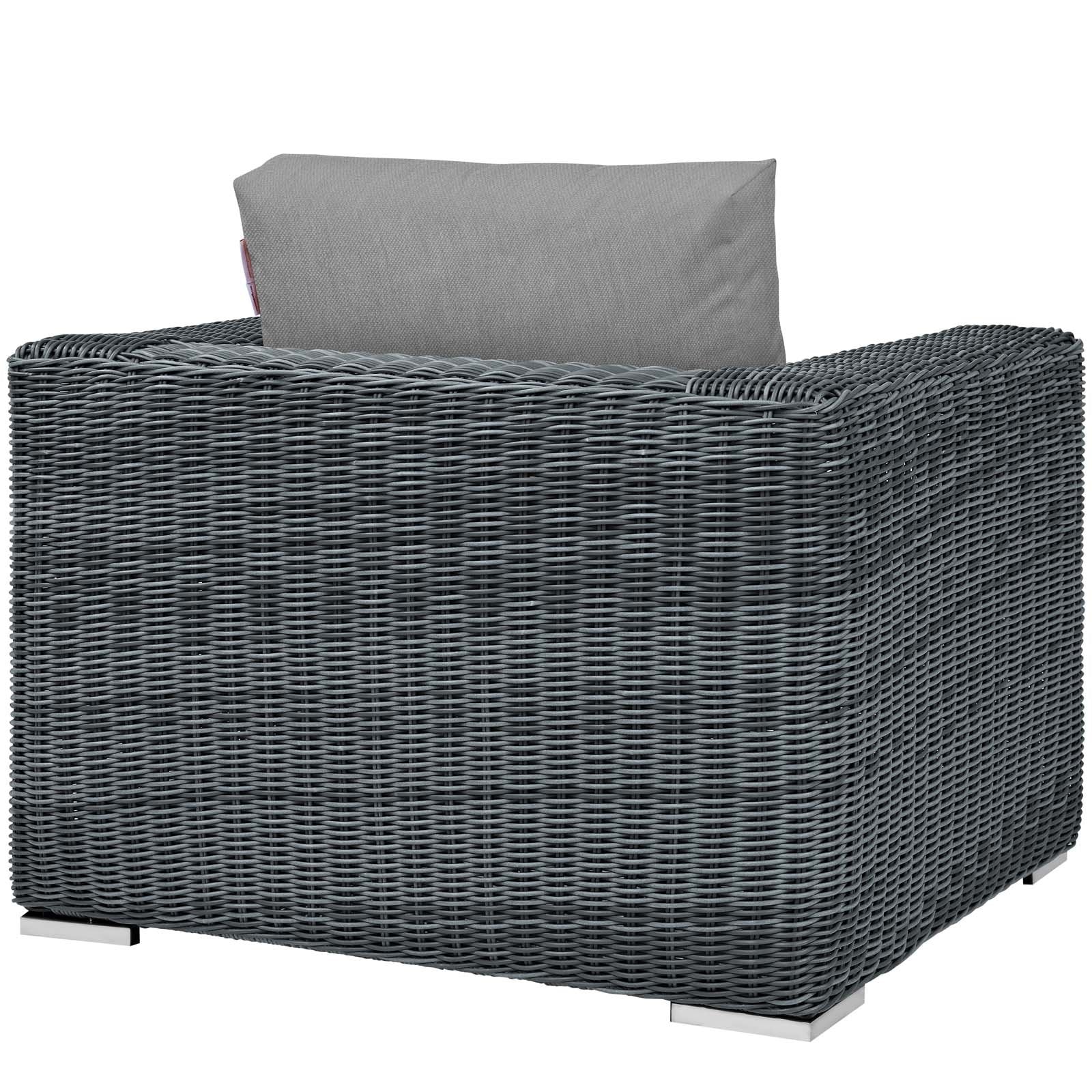 patio bistro sets | CasaFoyer Summon Outdoor Patio Arm Chair | Luxurious Comfort | Top-Notch Quality | Sunbrella Fabric | UV Protection | Sturdy Aluminum Frame | Perfect for Patio, Backyard, Poolside | Must-Have for Outdoor Enthusiasts | casafoyer.myshopify.com