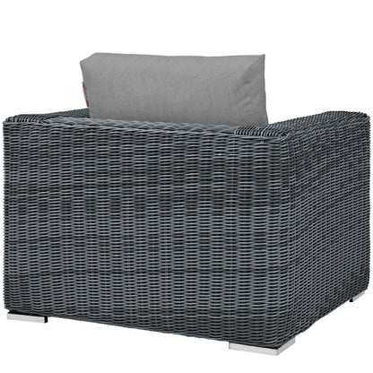 patio bistro sets | CasaFoyer Summon Outdoor Patio Arm Chair | Luxurious Comfort | Top-Notch Quality | Sunbrella Fabric | UV Protection | Sturdy Aluminum Frame | Perfect for Patio, Backyard, Poolside | Must-Have for Outdoor Enthusiasts | casafoyer.myshopify.com