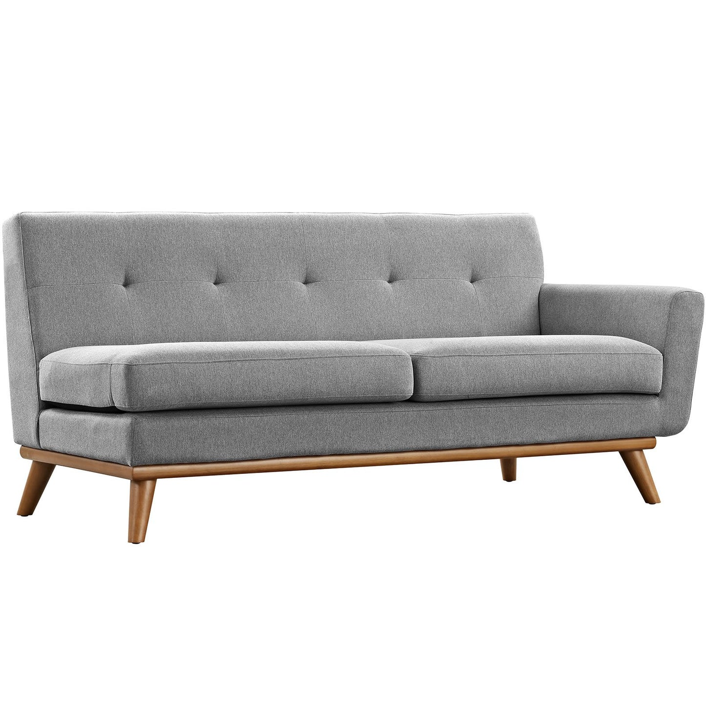 sofas | CasaFoyer Engage Living Room Set | Curved Design | Dual Cushions | Relaxation Space | Coffee & Brunch | Lively Conversations | Visually Appealing Buttons | Sturdy Rubberwood Legs | Includes Corner Sofa, Loveseats | casafoyer.myshopify.com