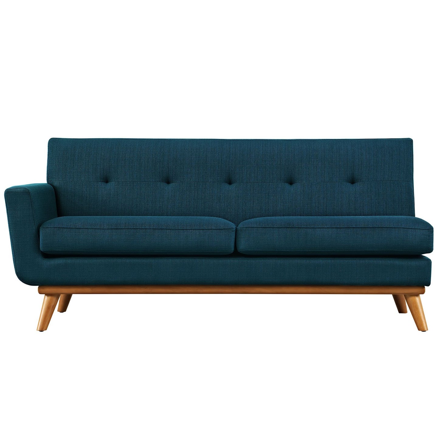 sofas | Engage Left-Arm Loveseat | Plush Cushions | Elegant Design | Sturdy Frame | Perfect for Relaxing & Entertaining | Azure | casafoyer.myshopify.com