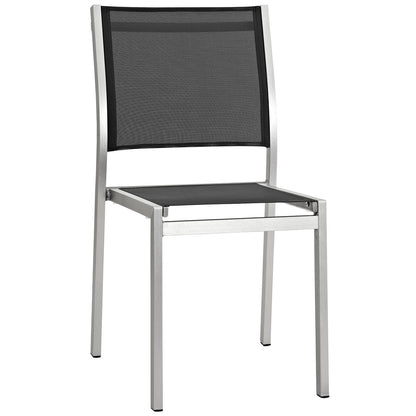 kitchen and dining room sets | CasaFoyer Shore Outdoor Patio Dining Furniture Set | Sturdy Aluminum Frame | Minimalist Design | 5 Piece Set | casafoyer.myshopify.com