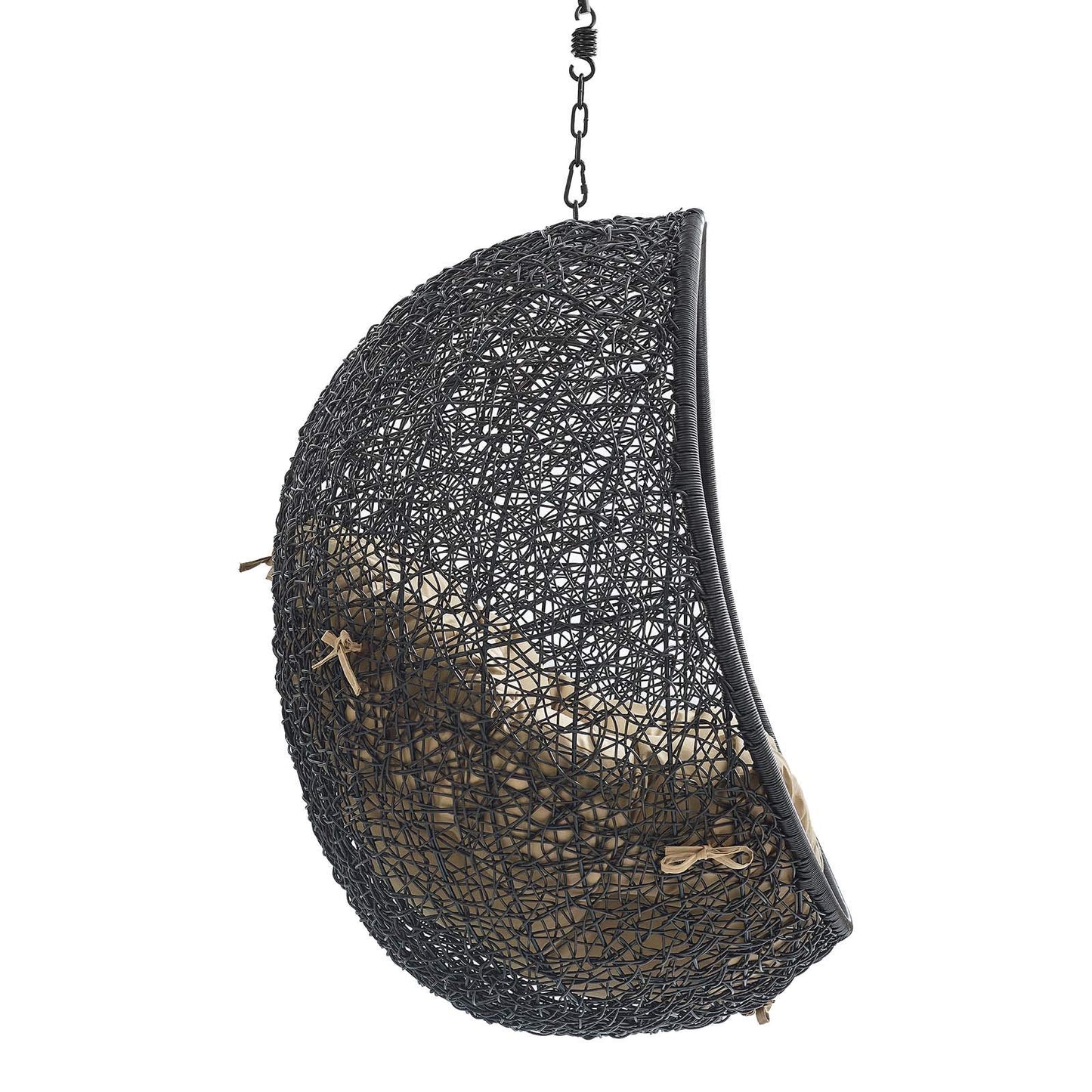porch swings | Ergode Encase Outdoor Patio Swing Chair | Tranquil Island Getaway | Synthetic Rattan | All-Weather Cushion | Steel Frame | Adjustable Chain | Weather & UV Resistant | casafoyer.myshopify.com