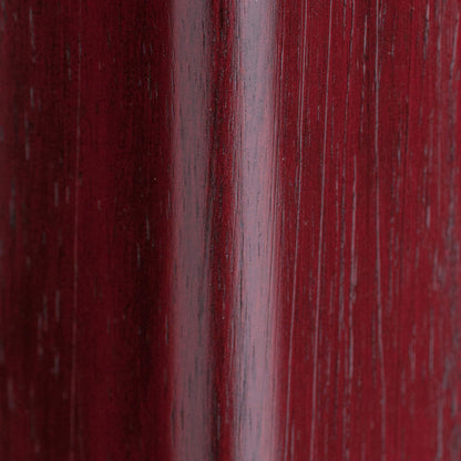barstools | CasaFoyer Ivy 29 Bar Stool | Solid Wood | Walnut Seat | Maroon Finish | Fully Assembled | Stylish & Functional | 13.6W x 13.6D x 29.1H | casafoyer.myshopify.com