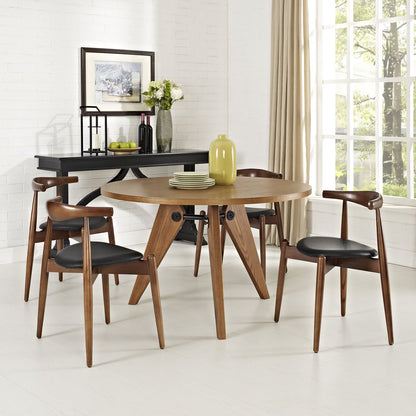 home office desk chairs | CasaFoyer Stalwart Dining Side Chair Set of 4 | Solid Beech Wood | Elegant Design | Comfortable Cushion | Durable Upholstery | casafoyer.myshopify.com