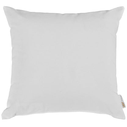 Throw Pillow | Convene Outdoor Sectional Decor Pillows | All-Weather Cushions | Patio, Backyard, Poolside | Two Piece Set, White | casafoyer.myshopify.com