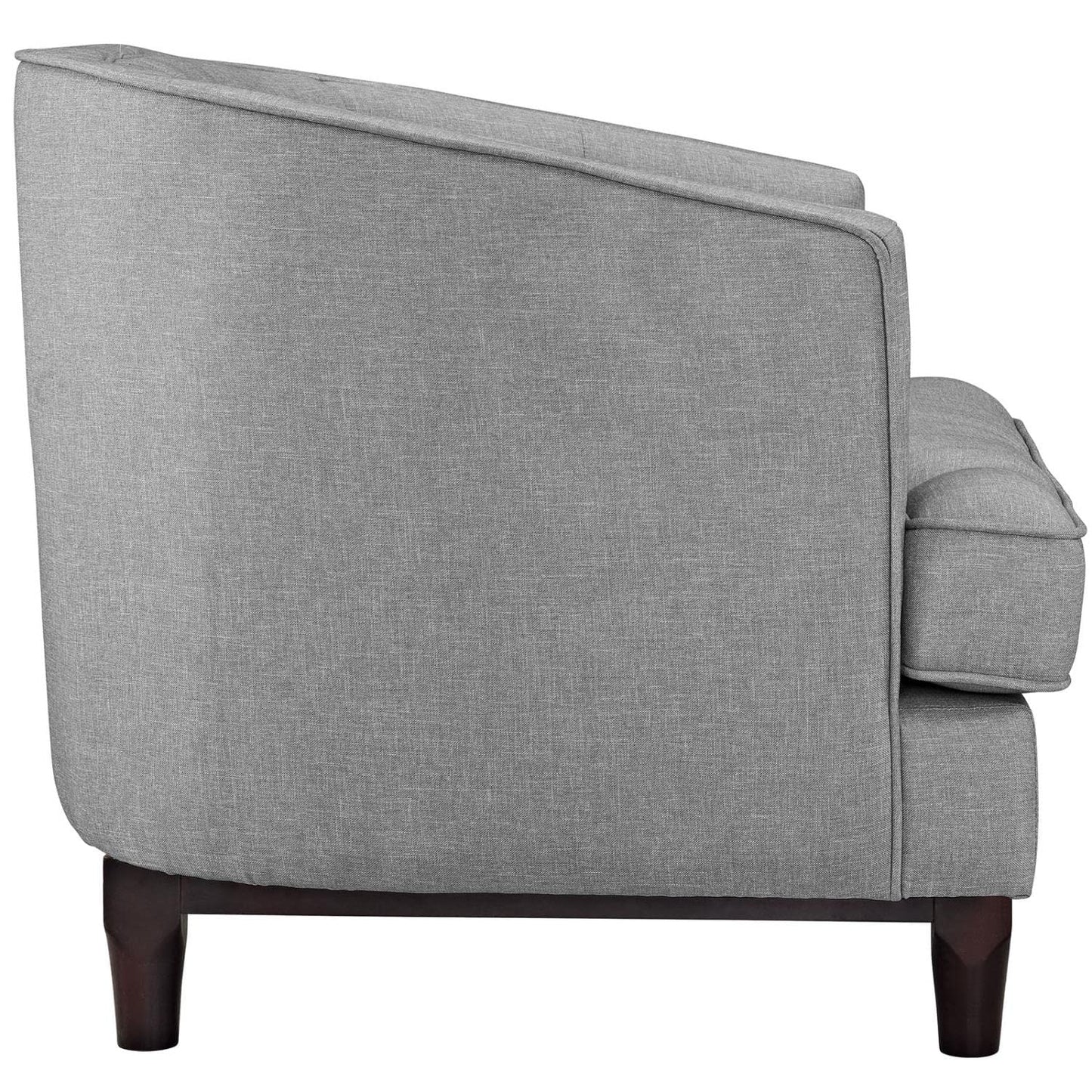 kitchen and dining room sets | CasaFoyer Coast Living Room Set | Sophisticated Mid-Century Elegance | Button Tufting | Polyester Upholstery | Walnut Legs | Removable Seat Covers | Comfortable & Durable | Includes Armchair & Sofa | casafoyer.myshopify.com