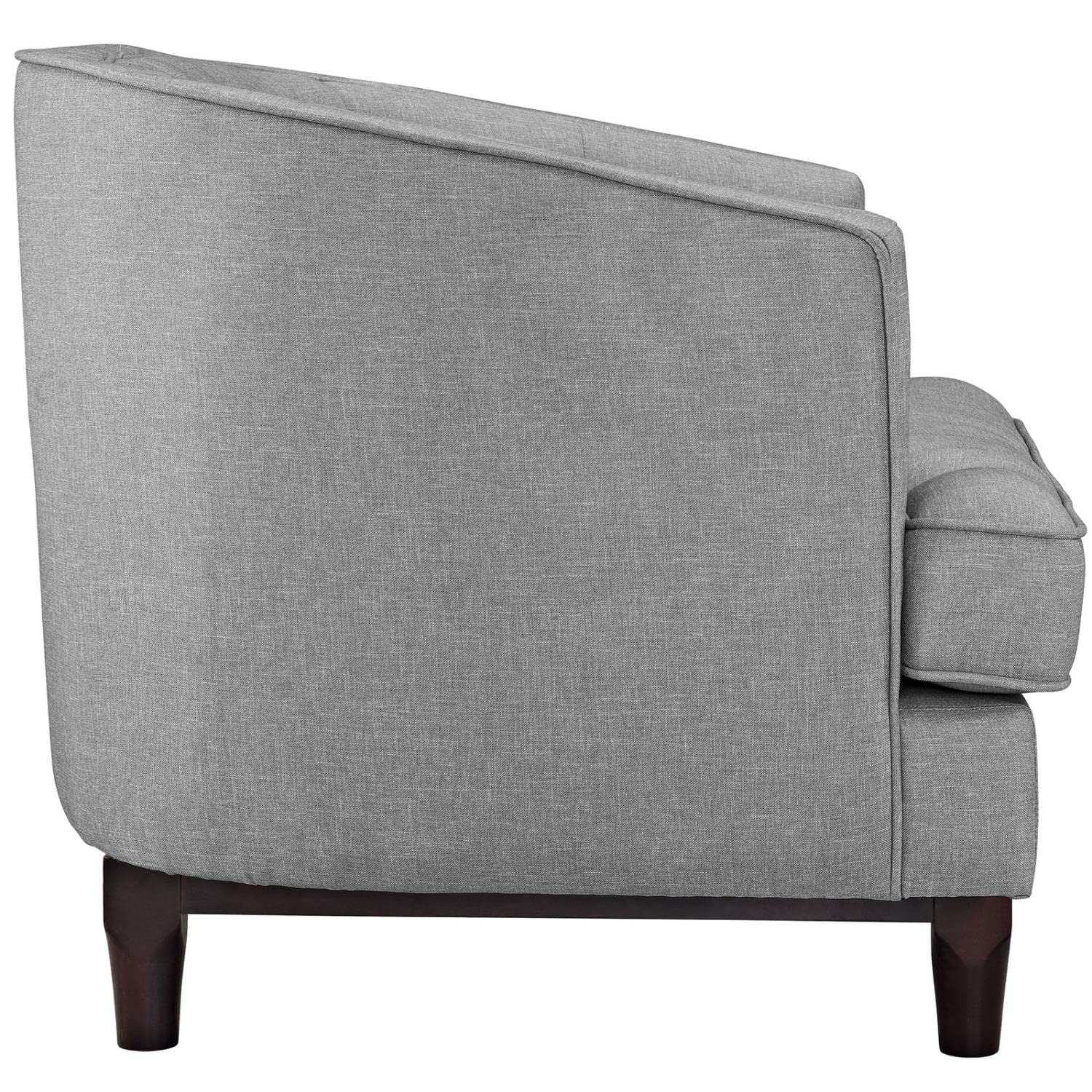 kitchen and dining room sets | CasaFoyer Coast Living Room Set | Sophisticated Mid-Century Elegance | Button Tufting | Polyester Upholstery | Walnut Legs | Removable Seat Covers | Comfortable & Durable | Includes Armchair & Sofa | casafoyer.myshopify.com