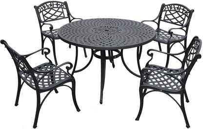 Patio Furniture Sets | Ultimate Comfort & Durability | Outdoor Seating Set - Solid-Cast Aluminum Furniture with Ergonomic Chairs. Create Tranquil Oasis with Stylish Design & Robust Finish. | casafoyer.myshopify.com